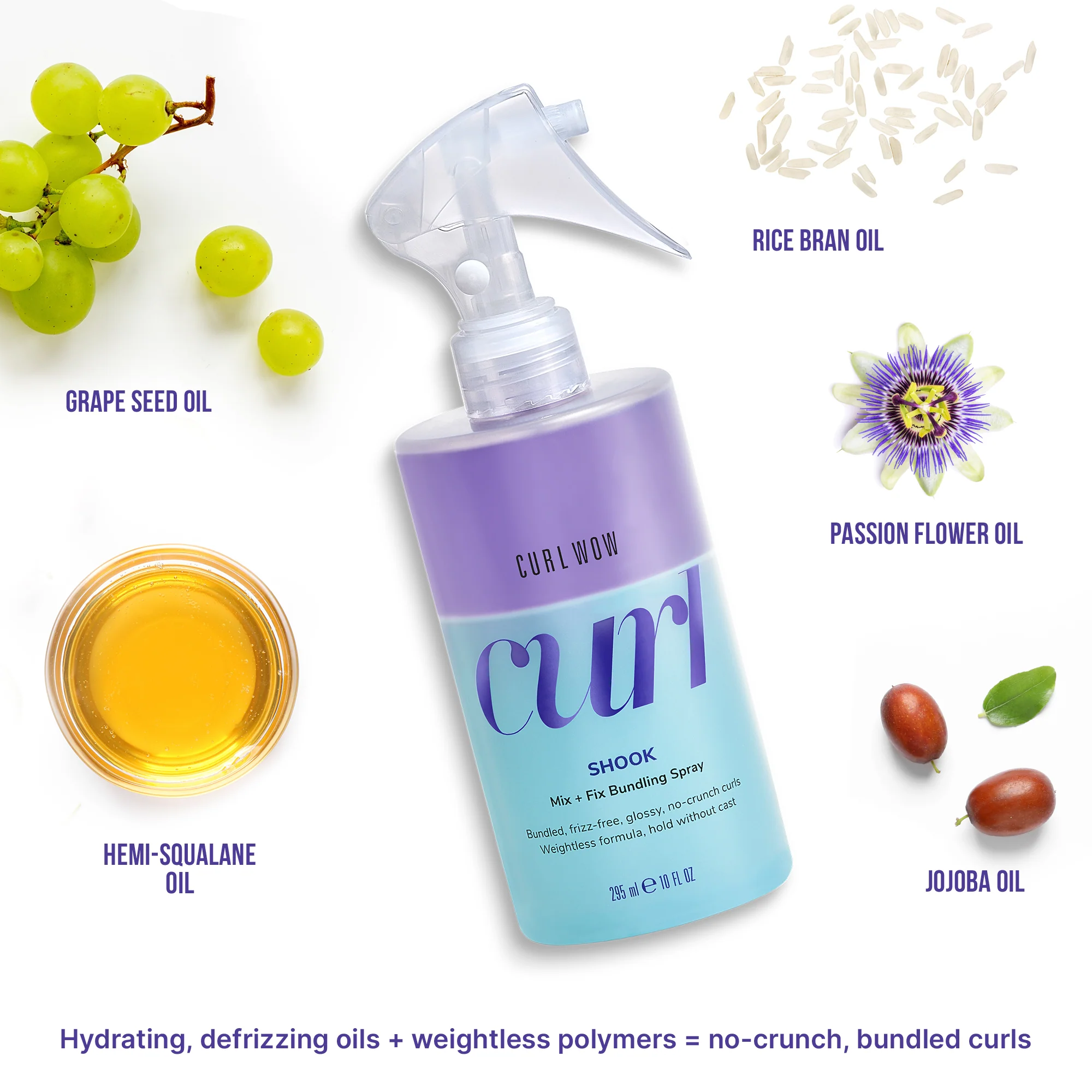 Shook Mix + Fix Bundling Curly Hair Spray - Image 5
